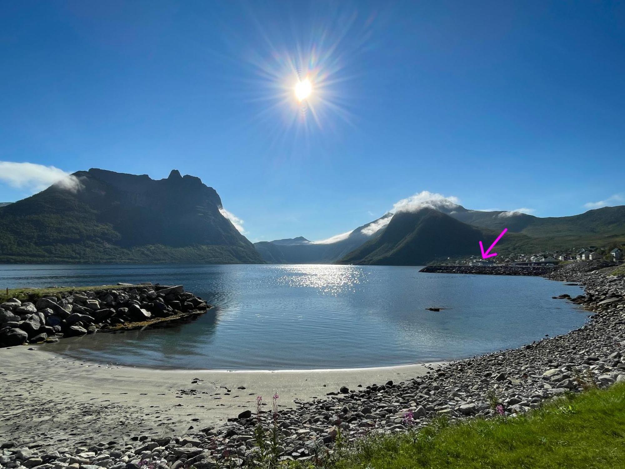 Segla Guesthouse - With View Of Fjord Fjordgard Экстерьер фото